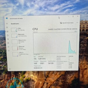 CPU RENDIMIENTO i3 8th 8GB 240 SSD - Imagen 4